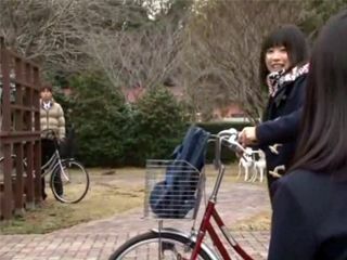 Naughty Teens Get Pummeled by Wicked Stalker in Public